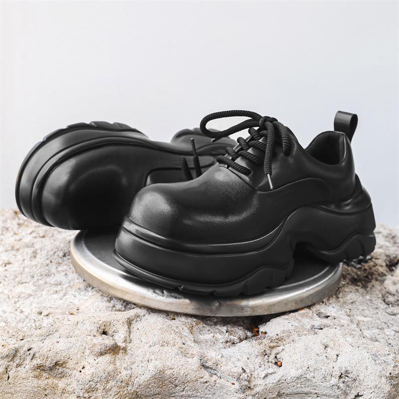 2024 Summer Comfortable Men's Casual Heightening Shoes, Big Head Design, Style 24369-J