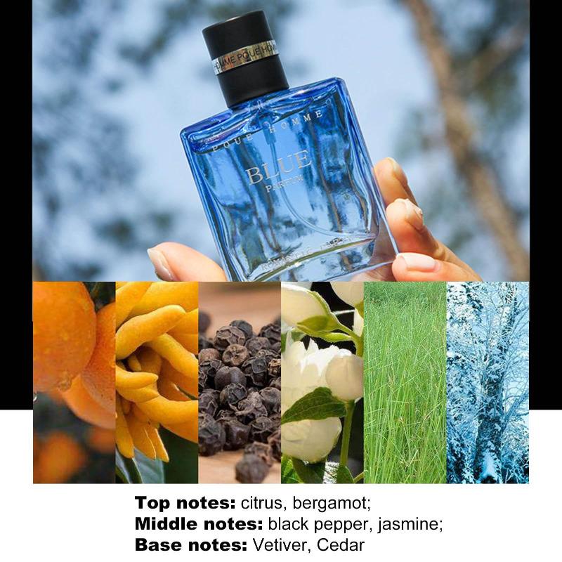 Profumo spray da uomo Ocean Wood da 30 ml, aria fresca, aromi multipli, fragranze di lunga durata