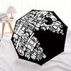 1pc Gaming Console Automatic Folding Umbrella, 8-Rib Sturdy Canopy, Portable Travel Umbrella for Outdoor Use