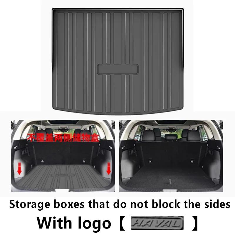 TPE Material Car Trunk Mat For Haval Big Dog / Dargo X / H7 MK2 2023 2024 2025 Material Rubber Protect Pads Carpet Accessories