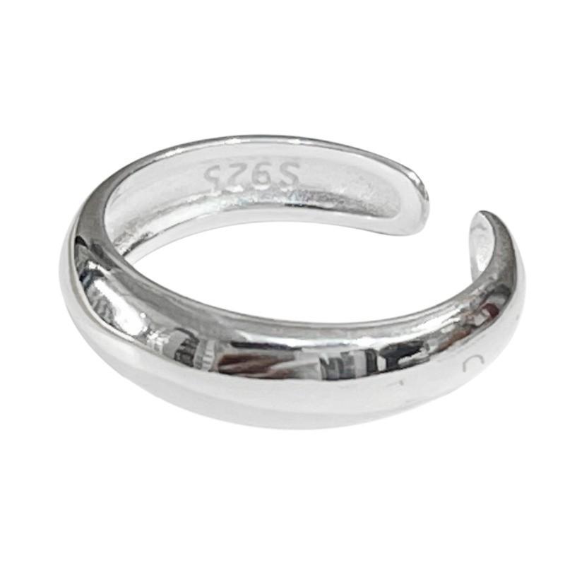 Adjustable Open Fashionable Ring Featuring Geometric Design For Women Ideal For Summer