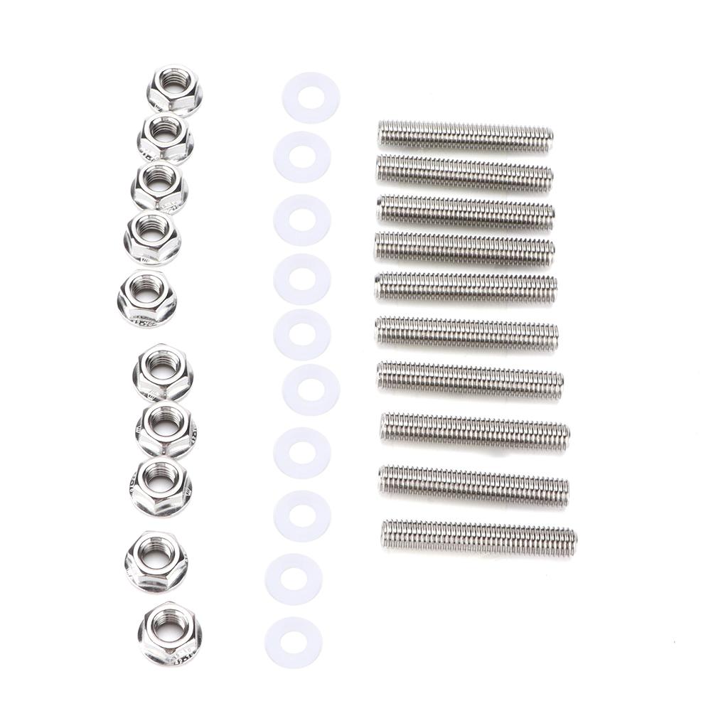 Intake Manifold Studs Bolt Kit Replacement for Acura B D H F B18 GSR SI Engine Series All Models