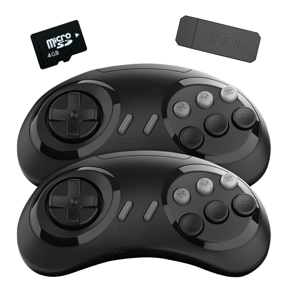 

може грати 3000 Game BOX Бездротовий контролер Ігрова консоль Сумісна Машина Основний блок Ретро ігри 3000 Типів K&SGAMER [Ви ігри] Вбудовано