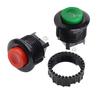 5 Peças Interruptor de Botão de Pressão Momentâneo 14mm Momentâneo 3A/250Vac Interruptores Redondos Interruptor de 2 Pinos Ds-500 Botões Elétricos