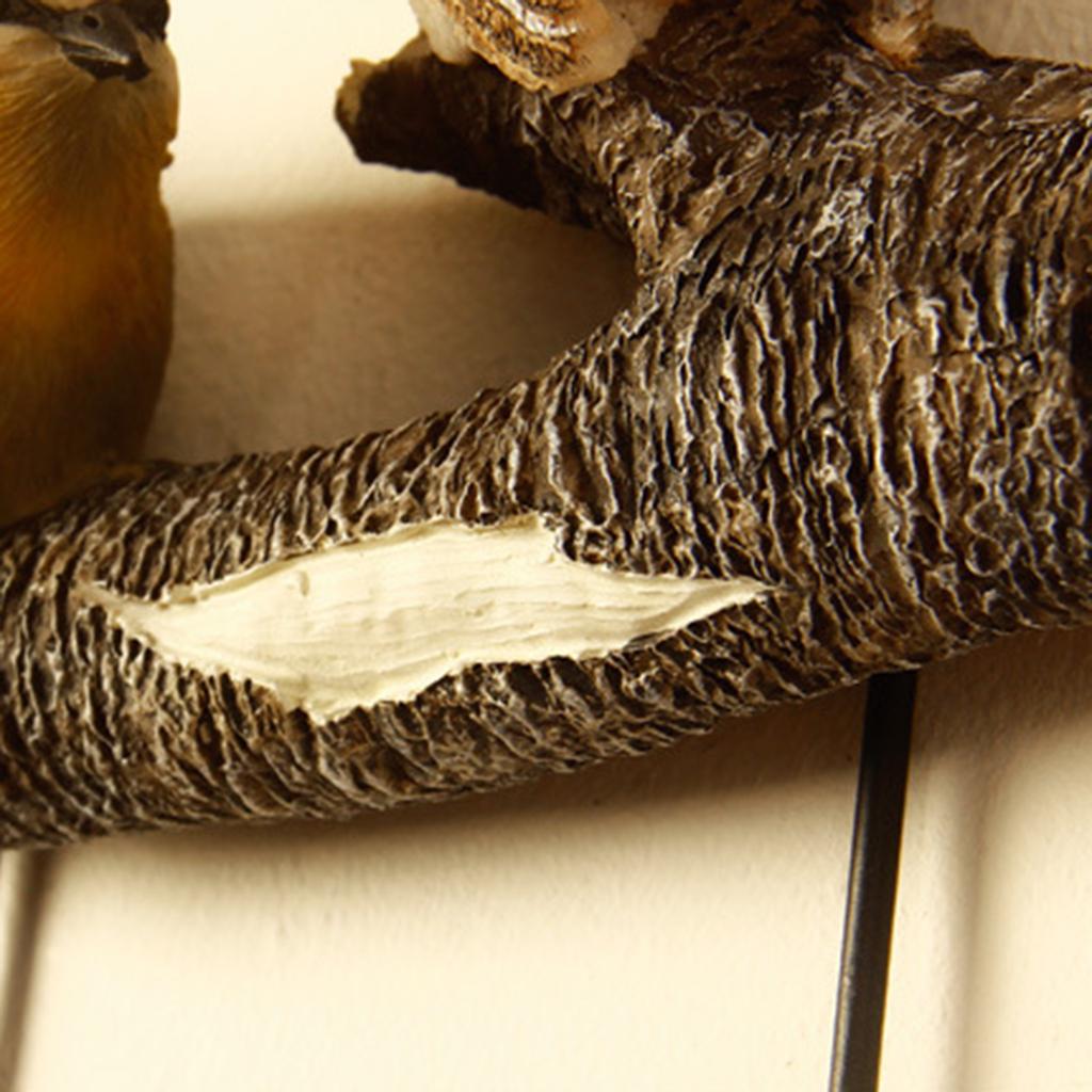 Wall Mounted Clothes Hook Bird Decoration Entryway Key Holder Wall Decorative Coat Hooks