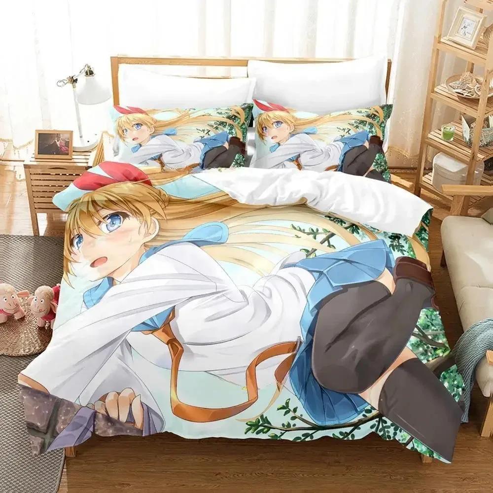 Comforter New Nisekoi Bedding Set Single Twin Full Queen King Size Bed Set Adult Kid Bedroom S 3D Print Anime Bed