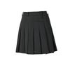 FILA Golf Series Simple Fashion Pleated Casual Skirt Women skirts Deep-Black A11W625305FBK