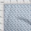 oneOone Bavlněná Flex Fabric Diamond Geometric Print Fabric By The Yard 40 Inch