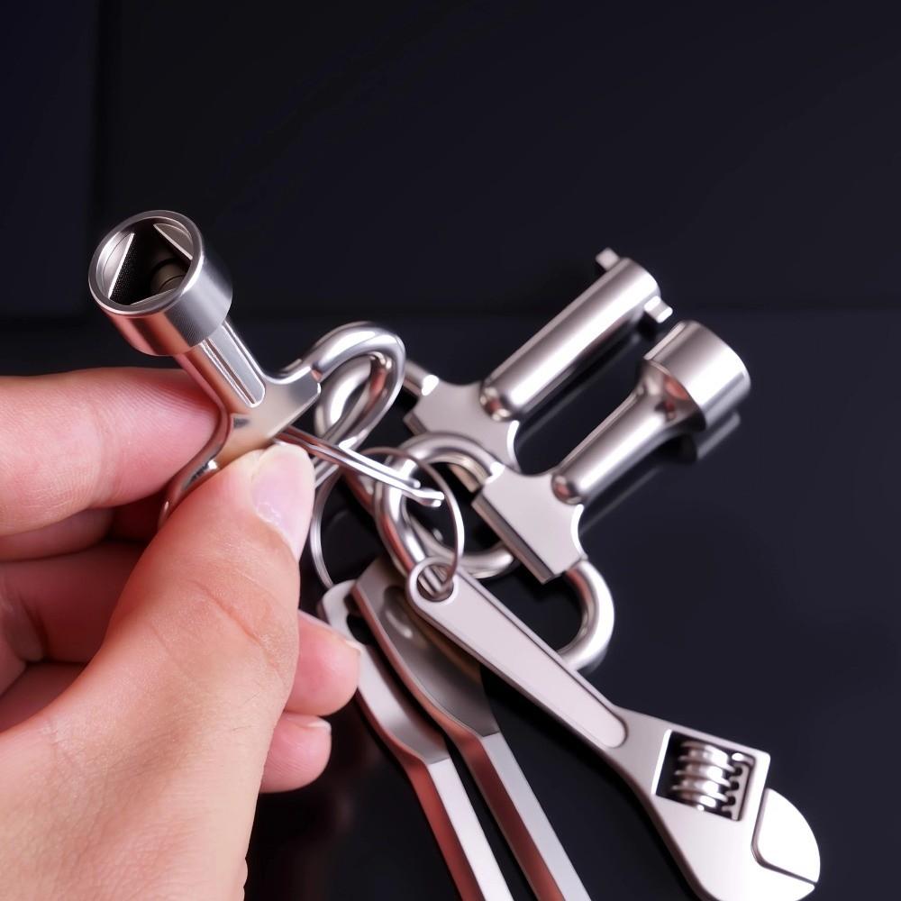 Multifunktions-Schraubendreher-Set Schlüsselanhänger Metallschlüsselanhänger Anhänger Taschenzubehör