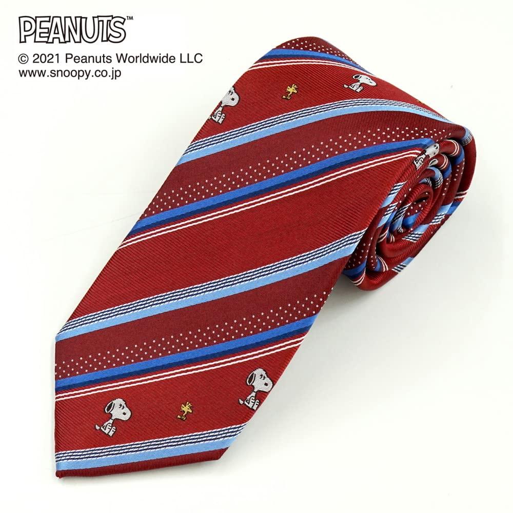 Tie Snoopy Necktie PN914454 Red SNOOPY Business Brand Necktie Present [Peanuts]