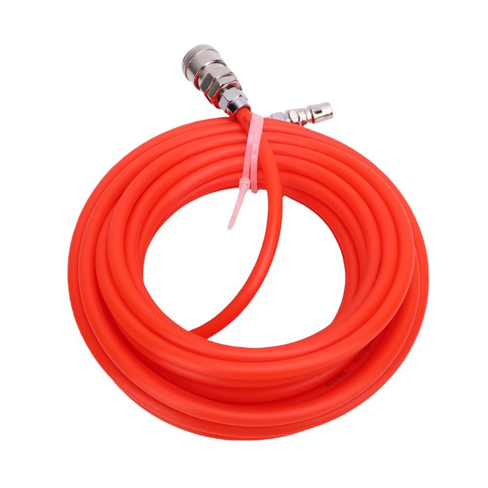 Red EVA Pneumatic Hose EVA High-Pressure Replacement Tube Durable Air Compressor Hose Auto Repair