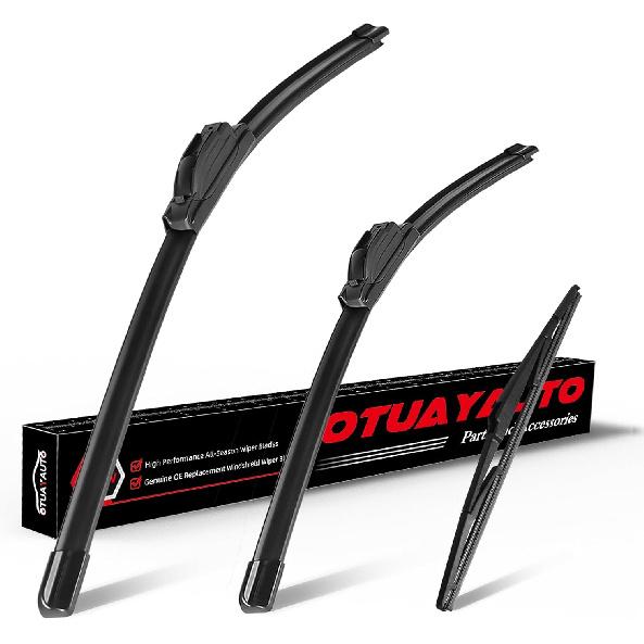 OTUAYAUTO 22"+22" Windshield Wiper Blades Replacement for Chevrolet Silverado 1500 2500 3500 1999-2006 2019-2024 Front Window Wiper Fit Factory