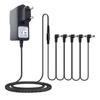 Us/Uk/Eu Plug 1 To 5 Dc 9V 1A Guitar Pedal Power Supply Adapter Ac 100-240V Musical Instrument Guitar Parts For Effect Pedal
