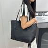 Fashion Retro Commuter Diamond Large Capacity Bag Casual Versatile Shoulder Bag Tote Bag Color Scheme Handbag Large