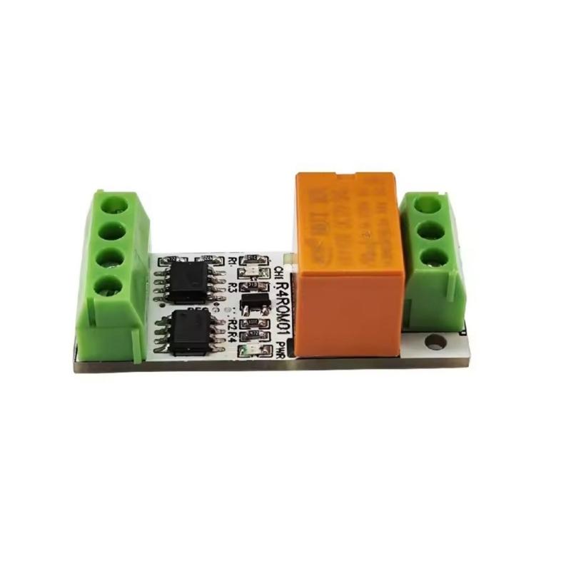 

R4ROM01 Single Channel RS485 Relays Module for Home Automation and PLC Output Expansion