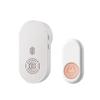 Wireless 433MHz Waterproof Doorbell: Easy One-Button Call, Bedside Bell, Long-Range, Ideal for Home and Elderly Use.