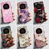 For ZTE Nubia Focus 2 Ultra Case Z2463N Fashion Butterfly Flower Black Soft TPU Silicone Cover for Nubia Focus2 Ultra Phone Case