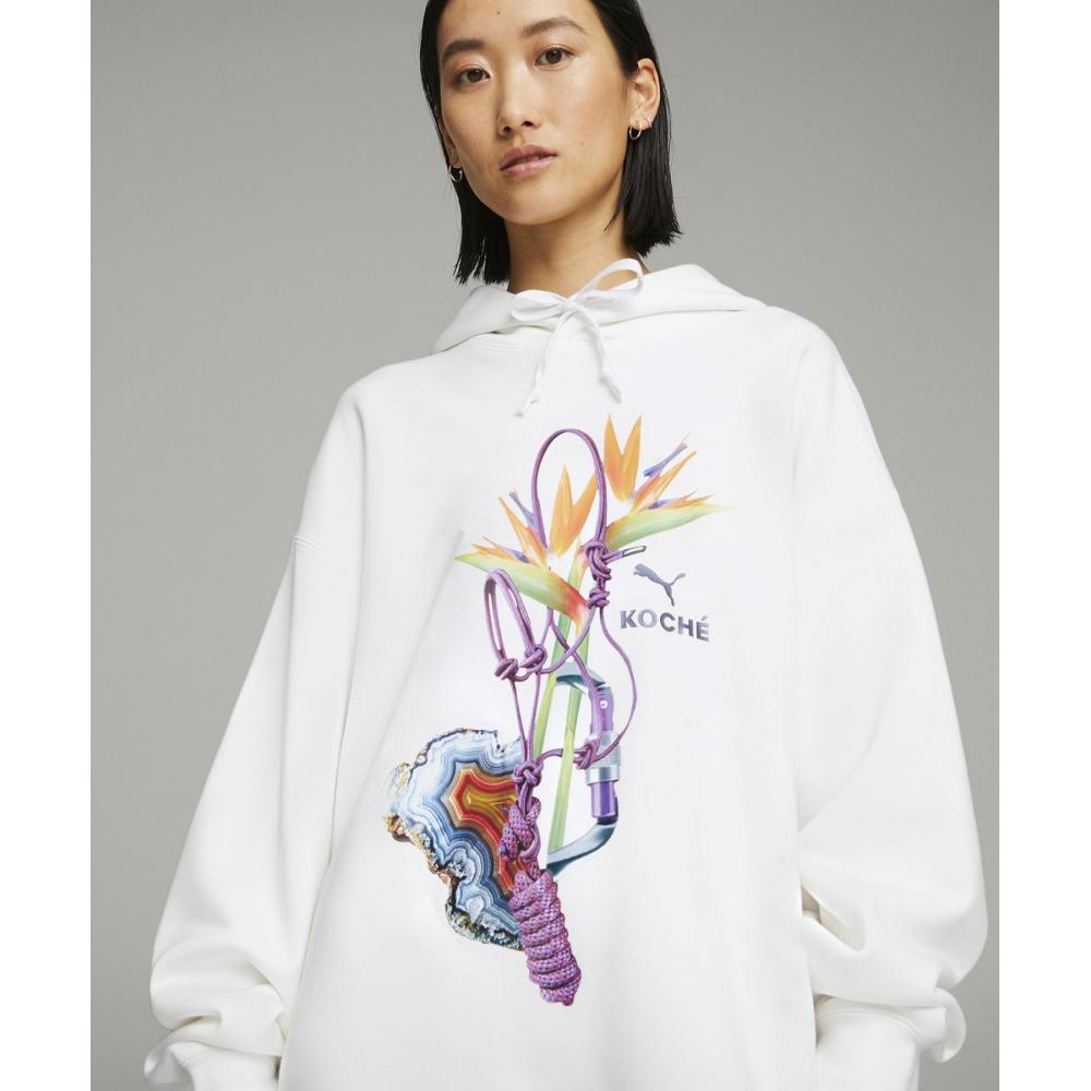 Puma  Cochet Hooded Sweatshirt   White  620274 02