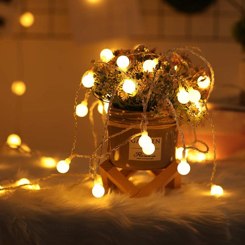 Outdoor Camping Ambience Light Usb Camping Decorations Arrangement Birthday Canopy Tent Lighting Chain Light Strip Led Colored Lamp