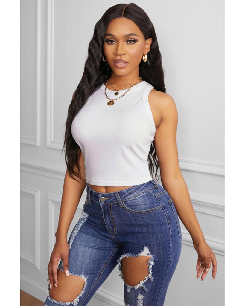 Azura Exchange Ribbed Tank Top