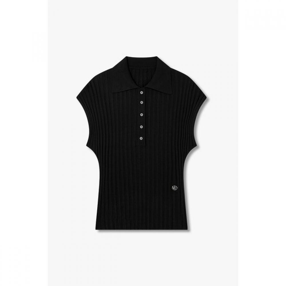 VOV Ribbed Knit Pullover Collar Neck  7156250004 