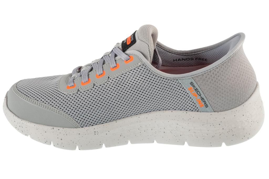 Skechers Slip-Ins: Go Walk Flex - Wasserdicht, Herren graue Laufschuhe