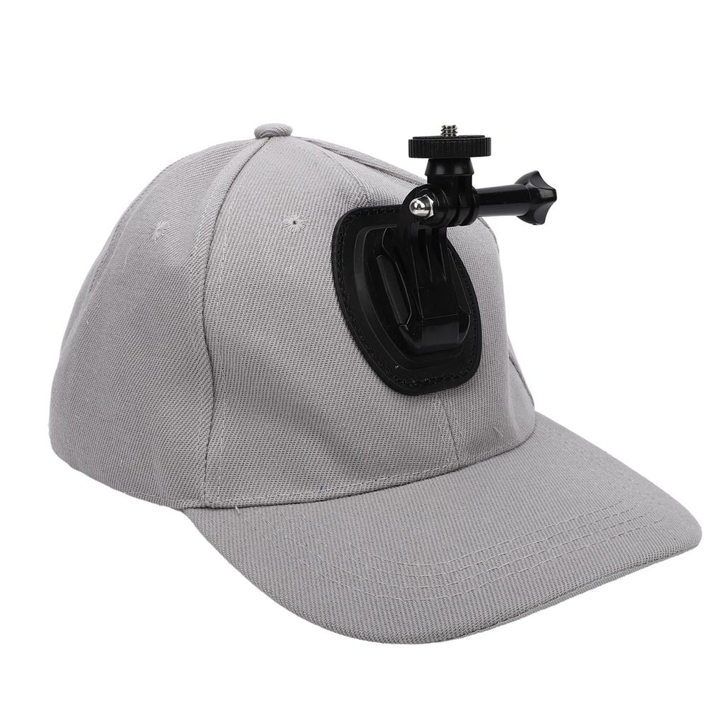 Baseball   with Action Camera Mount Fit for   ONE X X2 X3 X4 Camera Filming Hat for Sports Outdoor Adventures