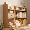 Chang Baosen 3-Tier Solid Wood Desktop Bookshelf
