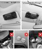 Corolla Sunglasses Holder with GR COROLLA Glasses Compatible with 14th Series GR Corolla Car Glasses Easy Protects Leather Sun Car Car 1 Piece Corolla