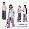 ZUOXI Girls' 2025/2026 Collection Outdoor Cargo Parachute Pants
