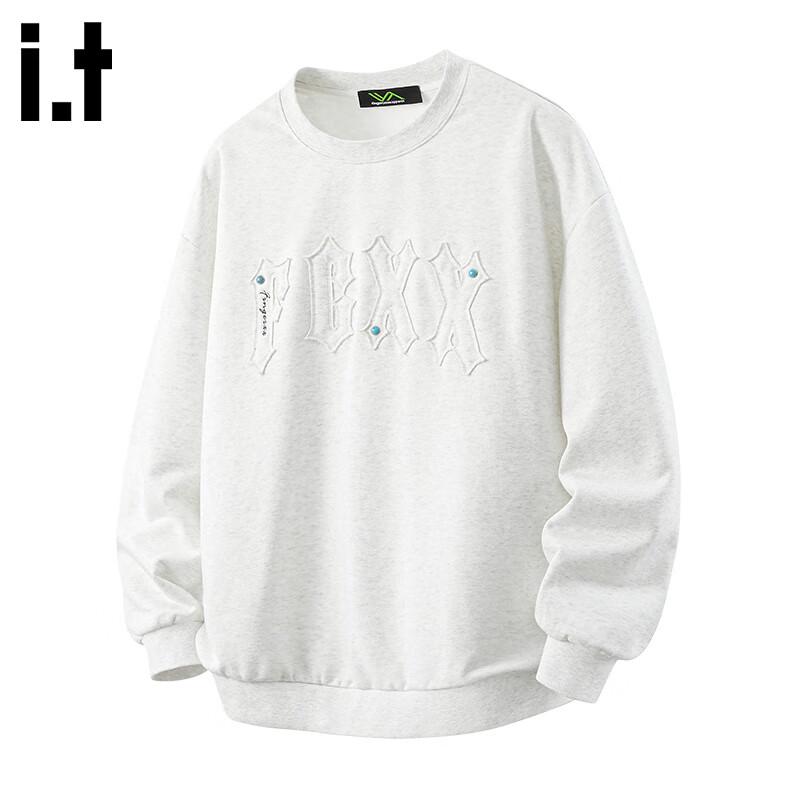 

Fingercroxx IT Men s Appliqué Heavyweight Pullover Sweatshirt 3XL