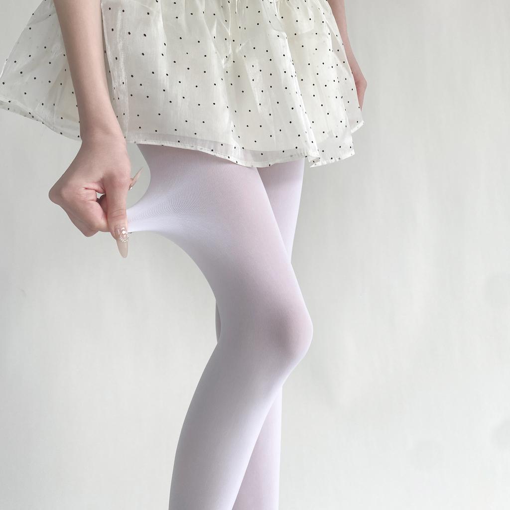 Spring And Summer New Colorful Velvet Pantyhose Simple Solid Color Slimming Dopamine Candy Color Versatile Base Stockings