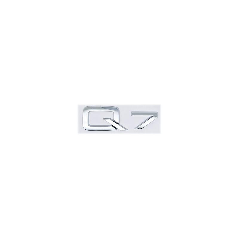 3D Black/Silver ABS Emblem for Audi Q2/Q3/Q4/Q5/Q6/Q7/Q8 - Numbers & Letters Fender/Trunk/Rear Logo Sticker