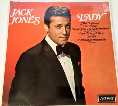 LP-skiva JACK JONES - Lady HAR8326 London Records 1967 Storbritannien Jazz Begagnad