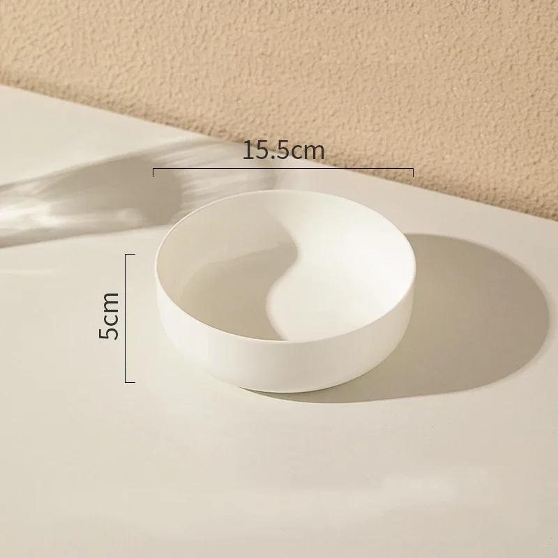 Creative Solid Color Ceramic Egg Bowls Light Luxury Restaurant Dessert Bowl Home Delicious Dishes Soup Bowl Unique Tableware