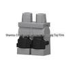 Military Minifigure Wearable Accessories: Knee Pads, Leg Guards, and Armor Plates for Kids Building Blocks, 50g