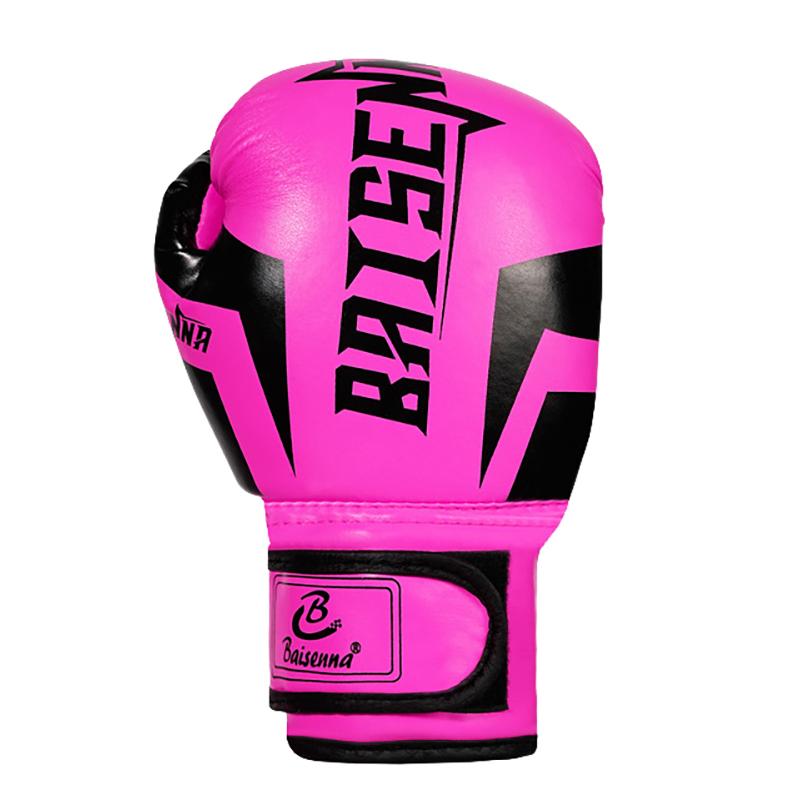 1 Paie Of 6 Oz 10 Oz Boxing Gloves Wear-Resistant Pu Leather Training Gloves Good Toughness Humanized Design Punching Gloves