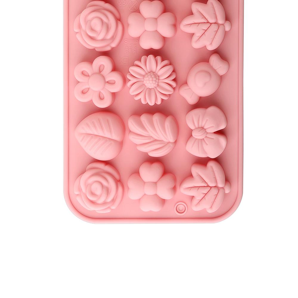 Bow Mold Easy-Release Candy Mold Flower Mold Versatile For Chocolate Making Dessert Making Gift