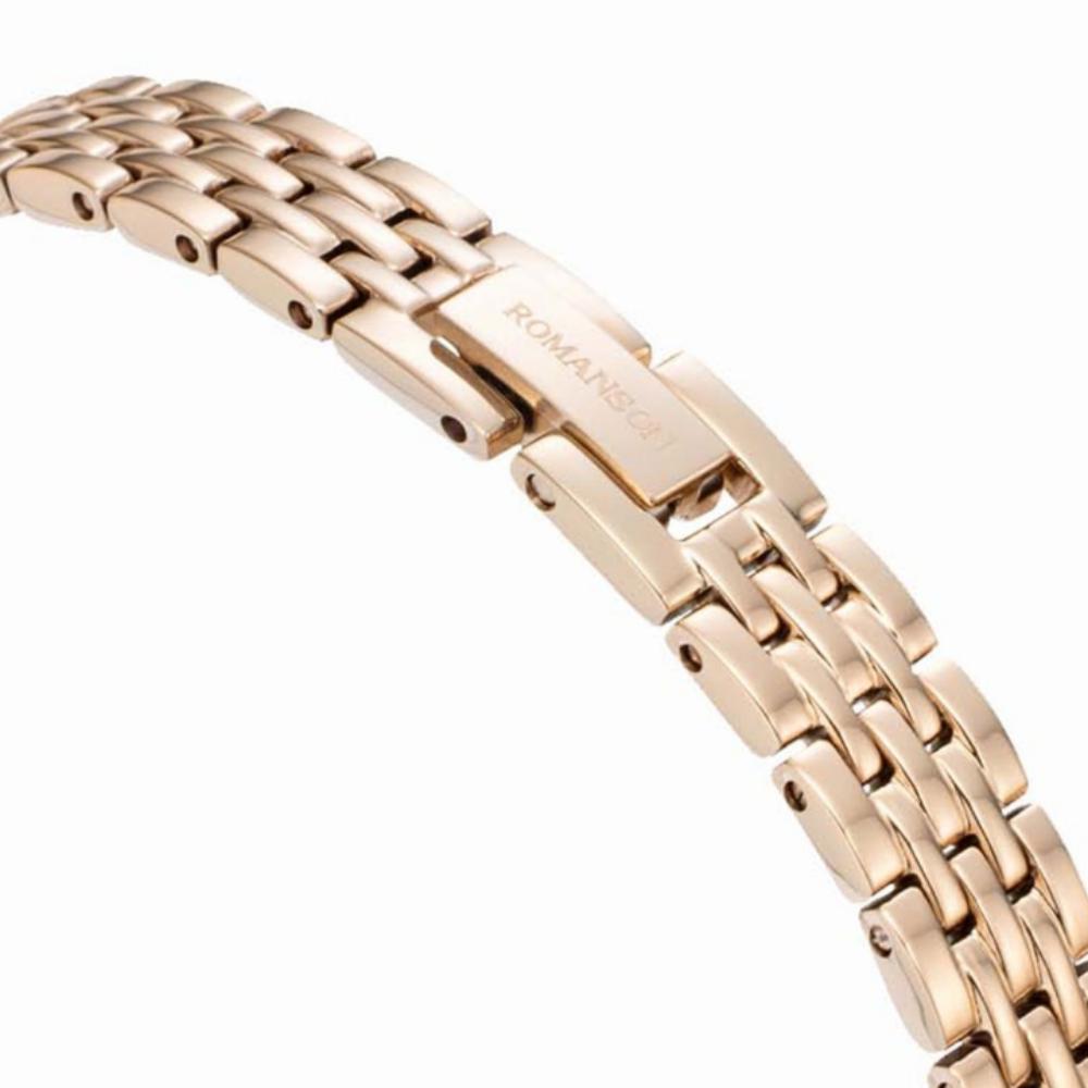 Romanson R Renata Round Women's Metal Watch RWRMLL1B2600RGWH0 + Gift Package