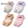Bunny Slumber Bag Plush Rabbit Envelope Sleeping for Kids, Winter Washable Sleep Sack Bag, Fuzzy Toddlers Boys Girls Kids