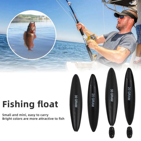 EVA Inline Float with Bell Fishing Buoyancy Float Easy Installation Weight Bead Catfish Float Accessories Fishing Bobbers Floats