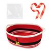 Christmas Cotton Rope Woven Storage Basket for Snacks and Candy