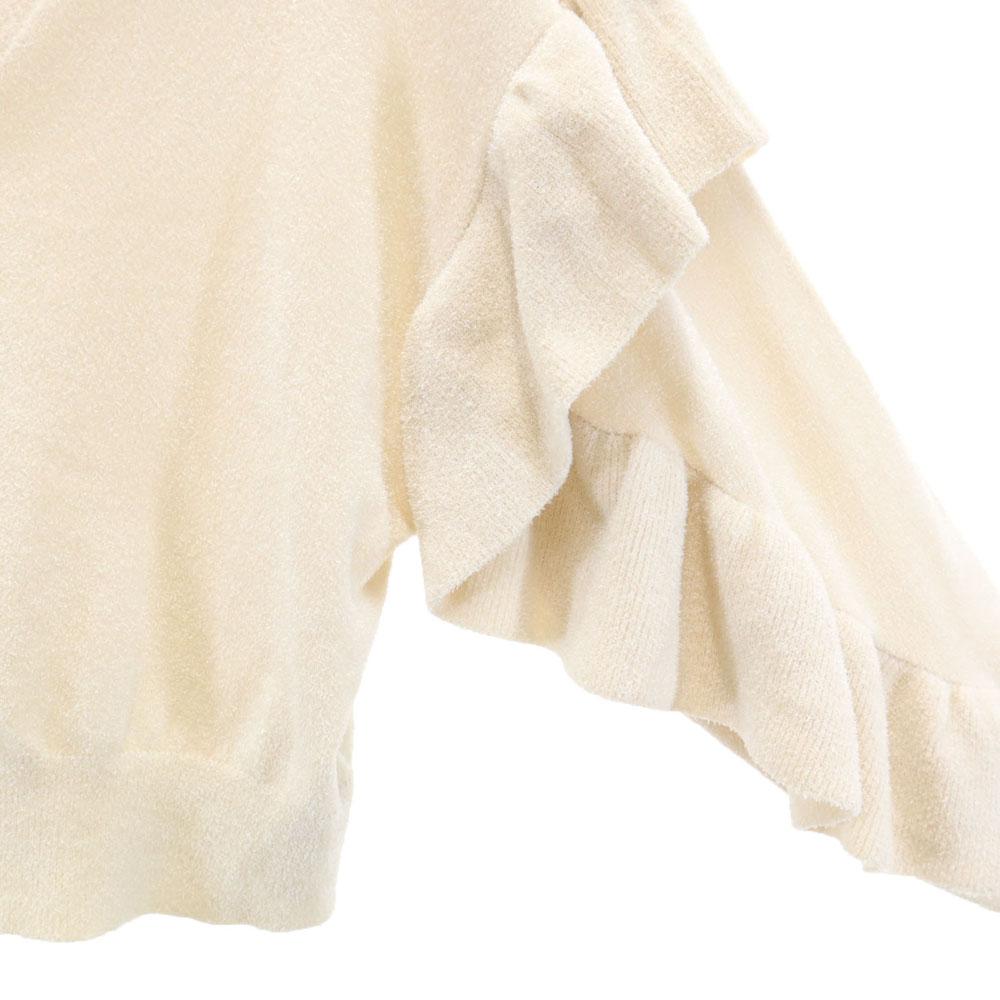 gelato pique Alphonse Mucha Collaboration Long Sleeve Frill Cardigan Women Used