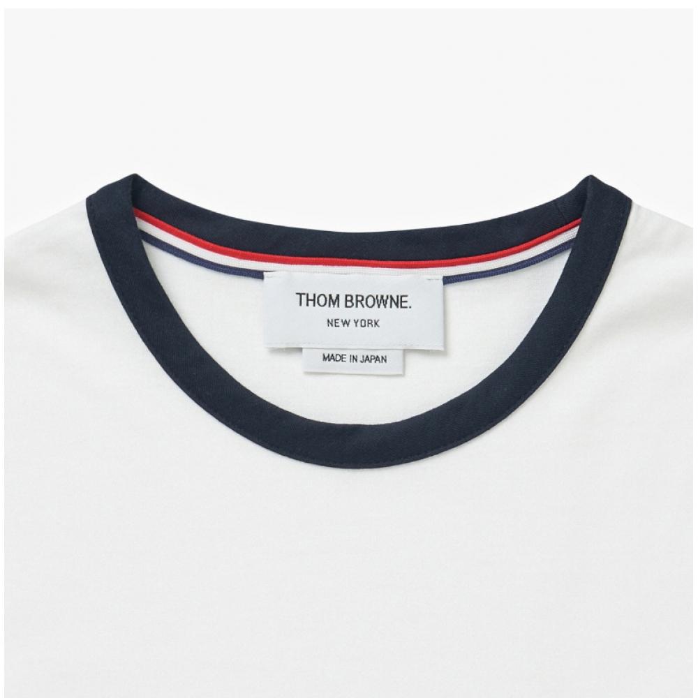 Tom Brown FjS075a 00042 100 ContraSt Trim Women S Short Sleeve Tee