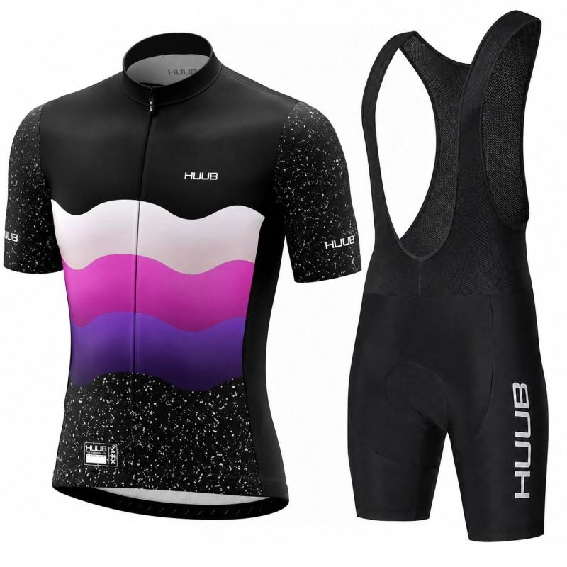 HUUB Team Cycling Jersey Short Sleeve Quick Dry Breathable Bike Shirt Road Mountain Biking Use