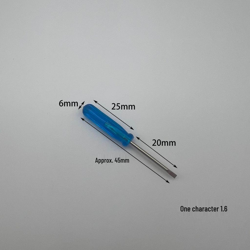 Screwdriver Set: Phillips & Flathead (1.5, 2.0, 3.0) with Toy Gift for Small Repairs