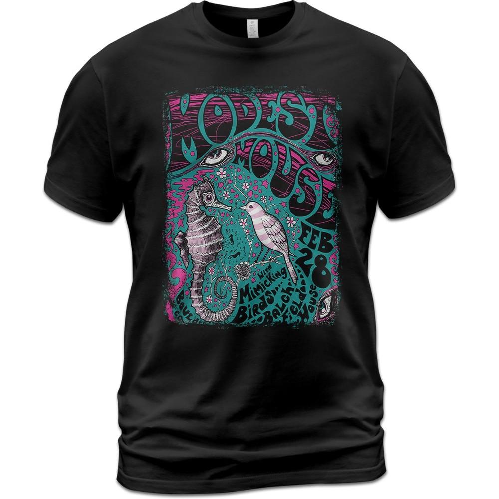 

Cotton T-Shirt Modest Mouse The Lonesome Crowded West1997 Isaac Brock Unisex T-Shirt XL