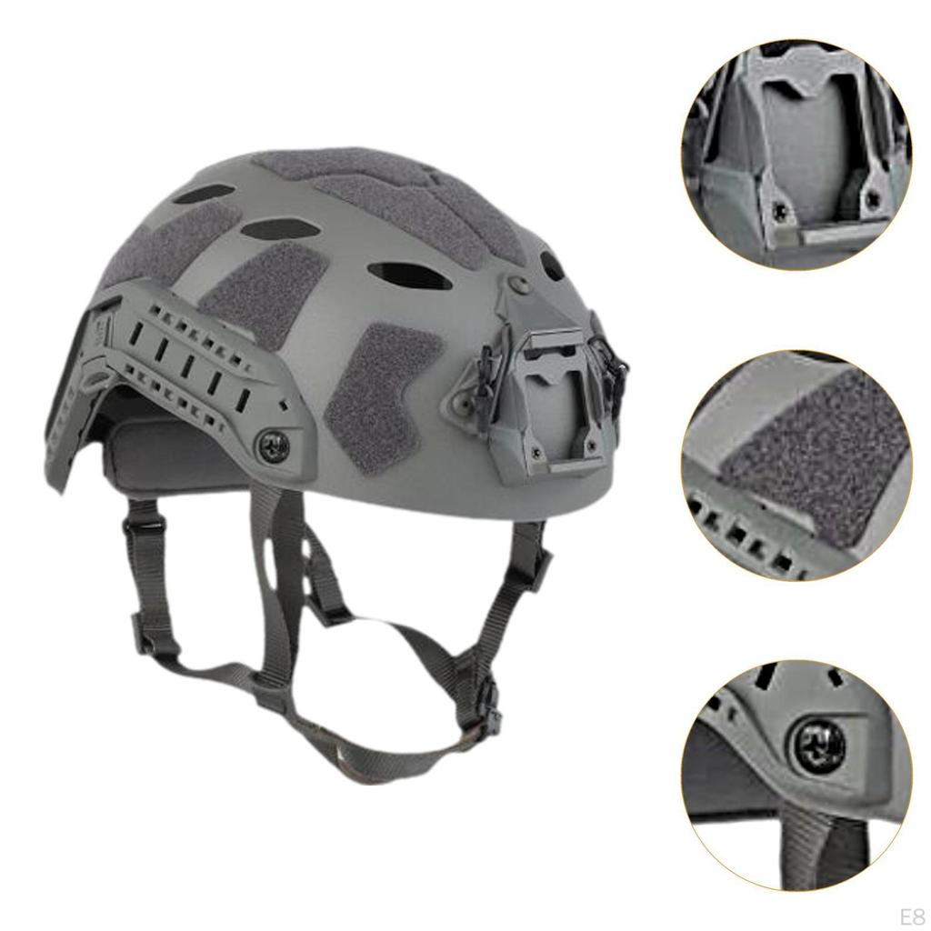 Rychlá pokrývka hlavy přilby se sloty pro sluchátka Trendy pohodlný praktický a lehký kolejnicový systém