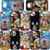 Phone Case for Samsung Galaxy S25 S24 S23 iPhone 16 15 Xiaomi Redmi Note 14 13 12 16E 8 9 X 11 Pro Max XR OPPO Moto Huawei Anime Luffy One Piece Cover