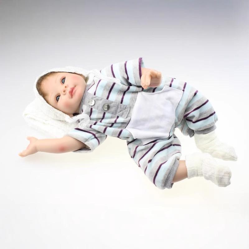 Silicone Baby Doll Role-Playing Toy for Children